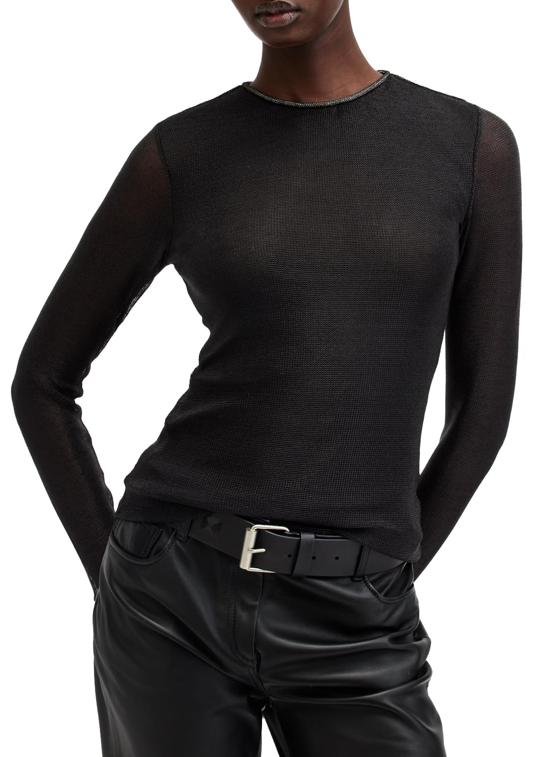 AllSaints Women's Nora Sparkle Top