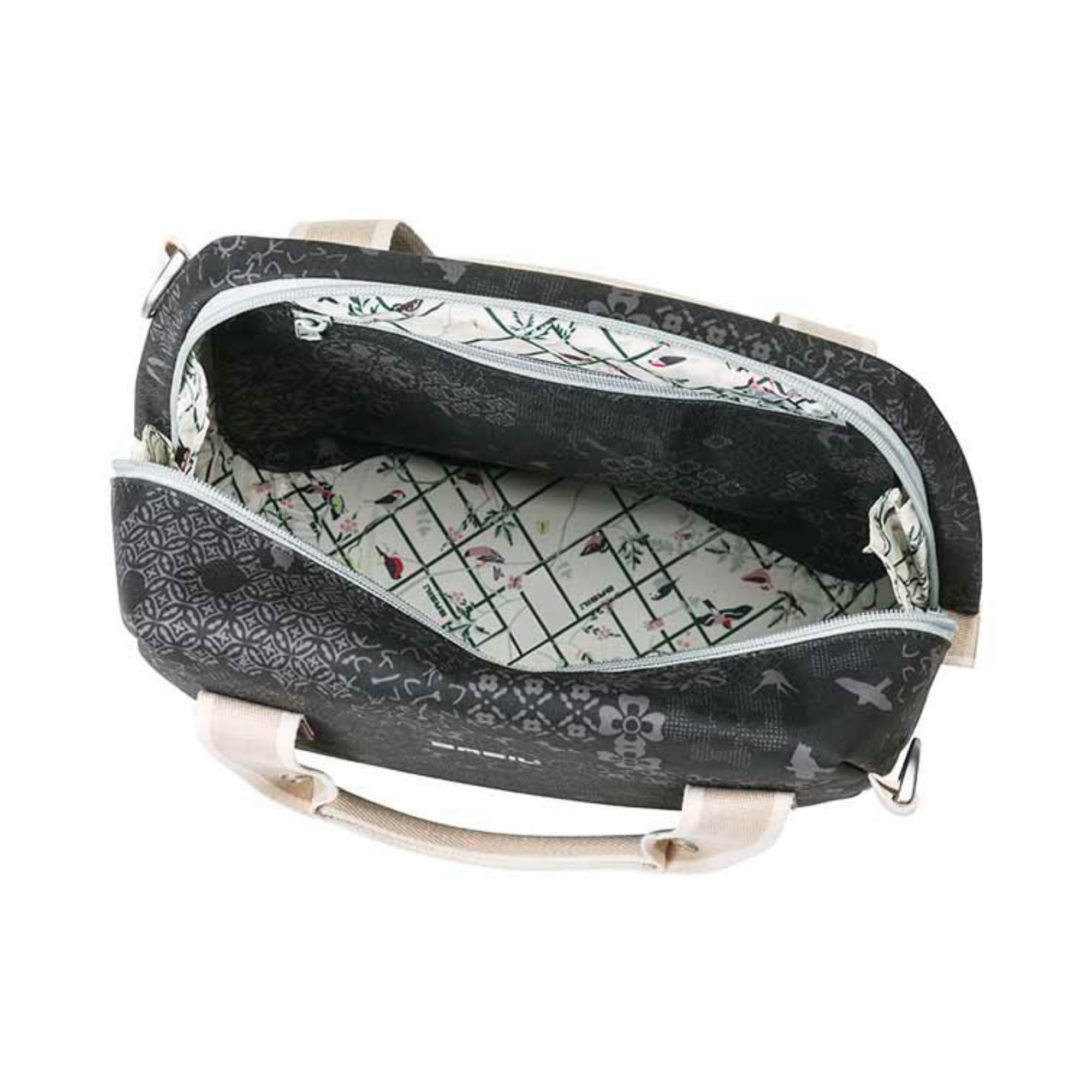 704341 - torba na kierownicę rowerową z zamkiem błyskawicznym Boheme City Bag