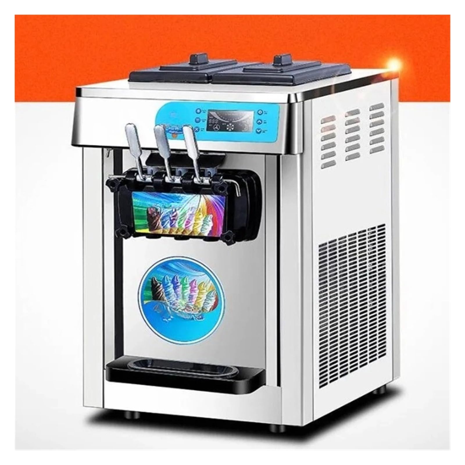 NieKe Sostituzioni Complete Pannello Anteriore Pezzi di Ricambio Accessori for gelatiera di Macchine for Servizio Morbido, Compatibile con GS