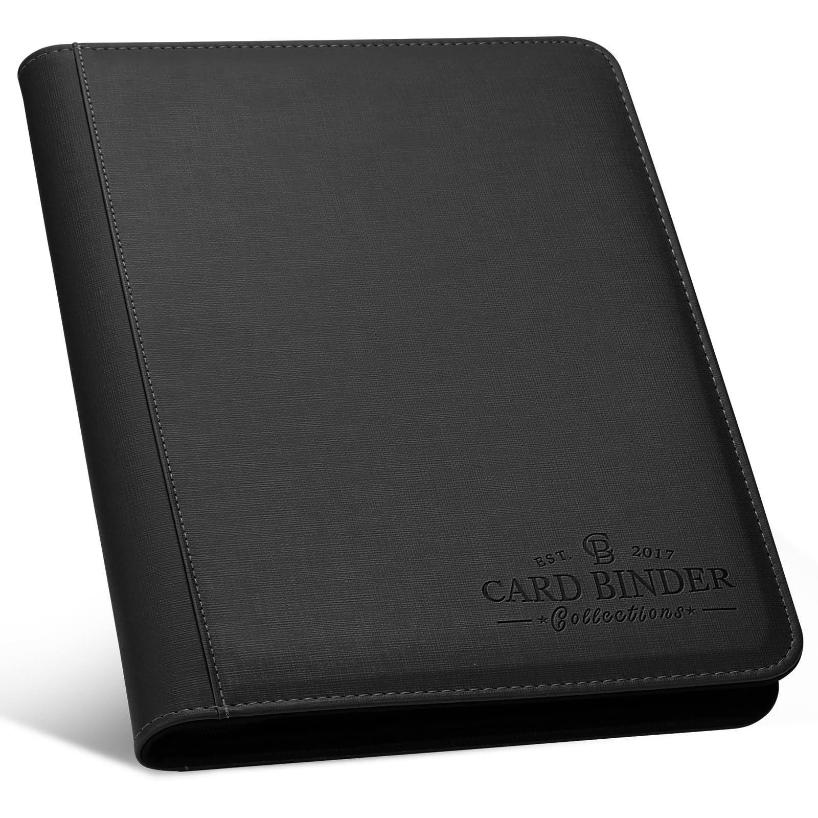Foalgo 9 Pocket Card Binder, Premium Zip Trading Card Binder, 540 Double Sided Pocket PU Collection Binder, Collector Album, Card Folder for MTG, TCG, Sports Cards — image 1