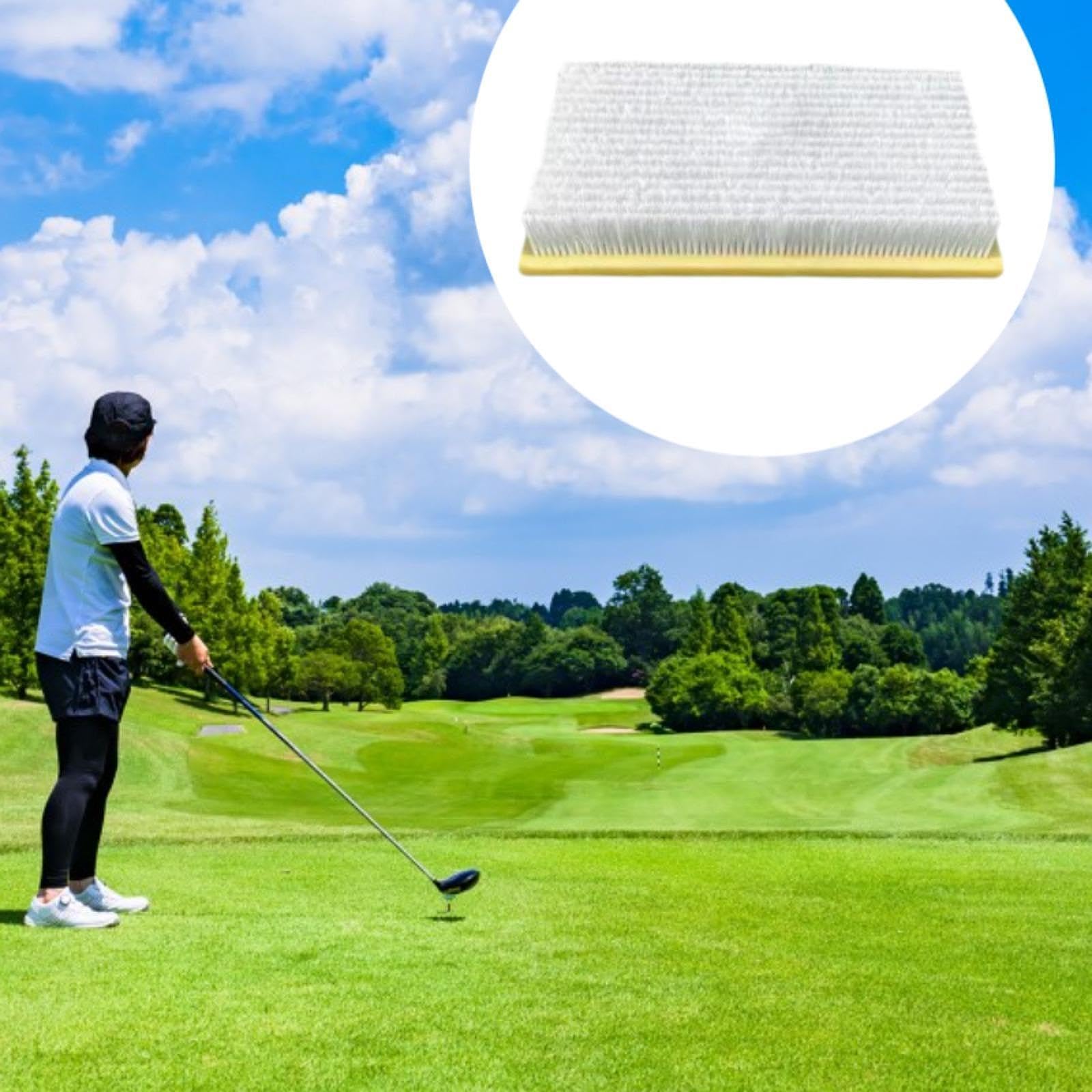 Oshhni Estera de búnker para Chipping de Arena en Interiores al Aire Libre Realista de Golf Real práctica de búnker golpeando Estera