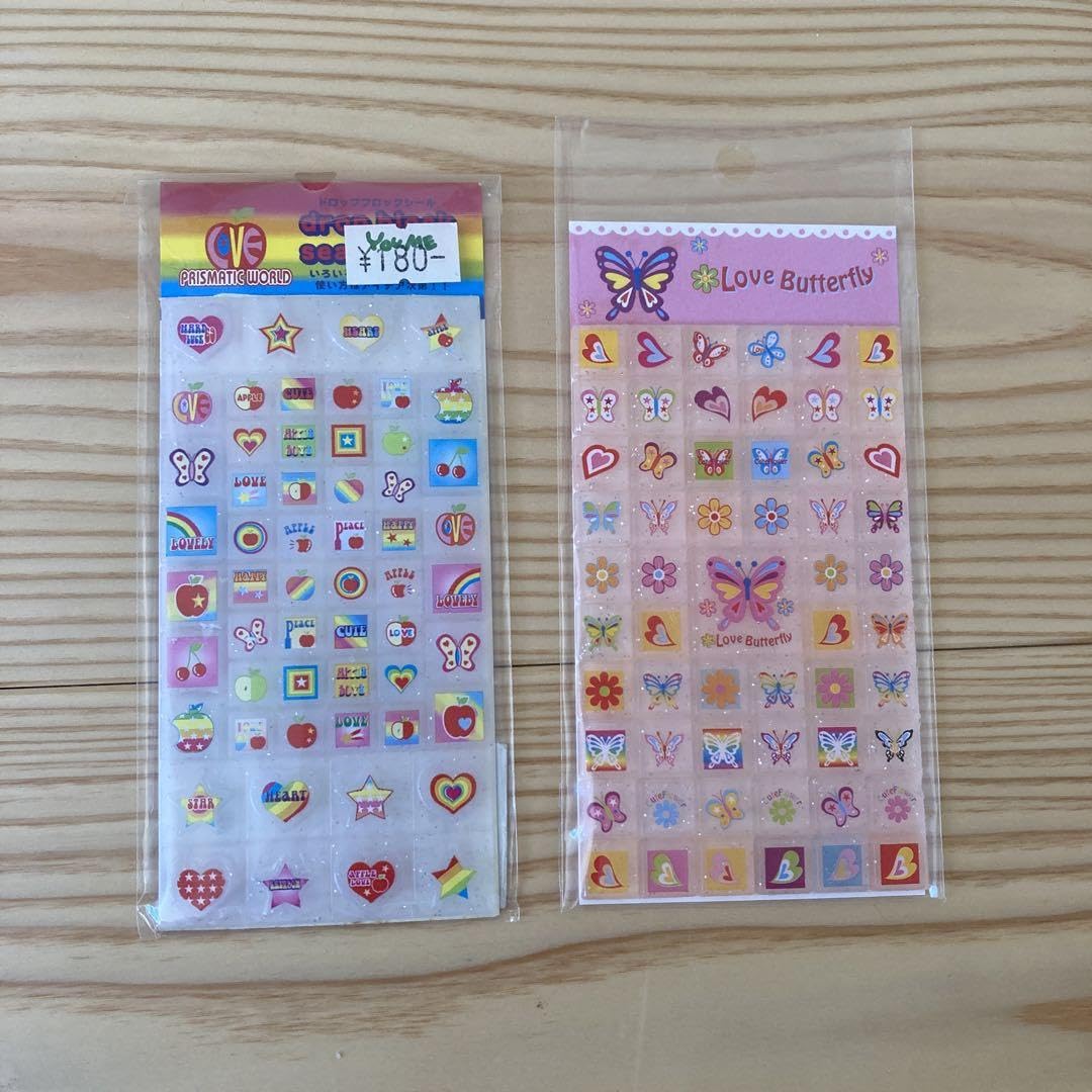 Amazon | タイルシール 2枚セット | シール・ステッカー | おもちゃ