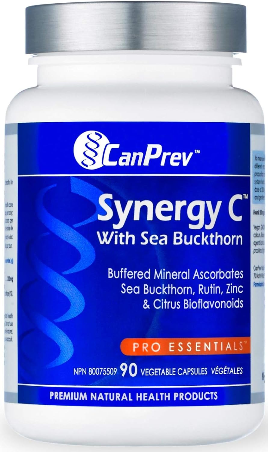 CanPrev Synergy C 90 vcaps l Vitamin C Formula Amazon.ca Health