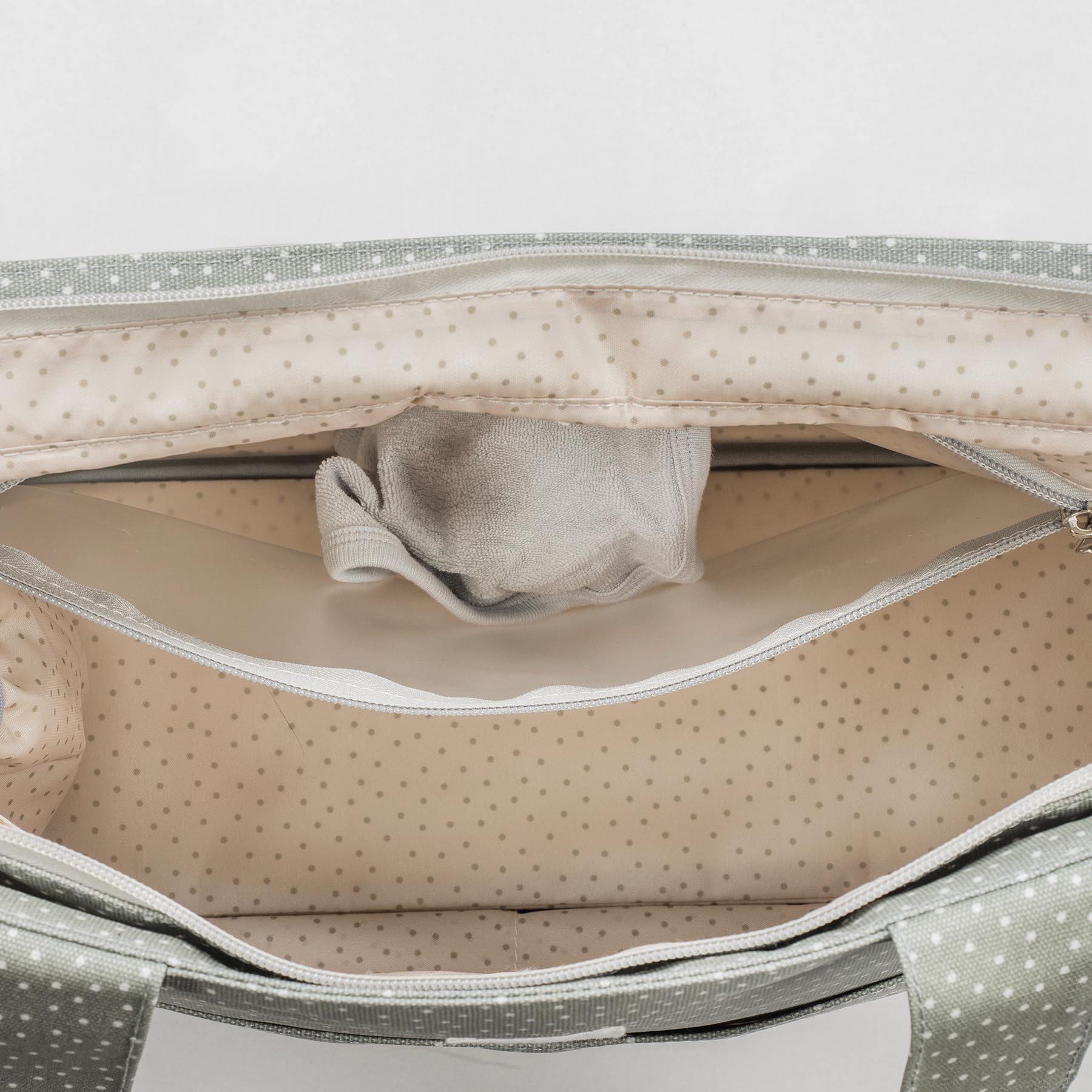 Walking Mum - Bolsa Canastilla Topito Poppy Musgo