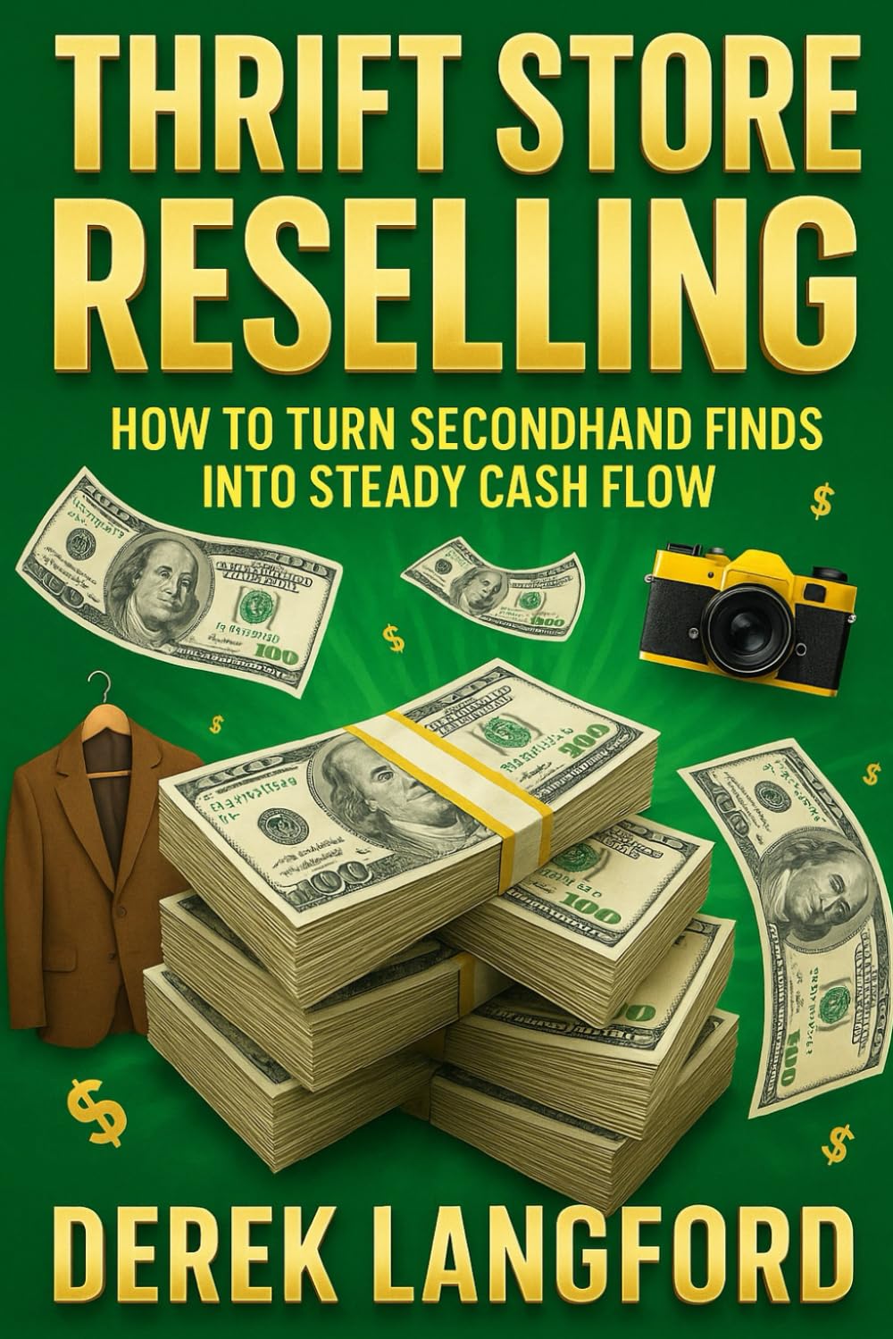 Thrift Store Reselling: How to Turn Secondhand Finds into Steady Cash Flow: A beginner’s guide to flipping clothes, collectibles, and hidden gems for profit.