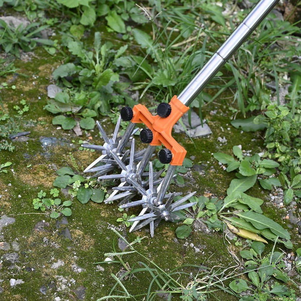 Cultivateur Rotatif Poignée Ergonomique Lames Interchangeables 3