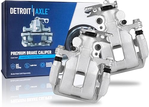 Miniatura 102 de Detroit Axle - Pinza de freno delantera derecha con soporte de repuesto para Chevrolet Equinox Captiva Sport Pontiac Torrent Saturn Vue Suzuki XL-7