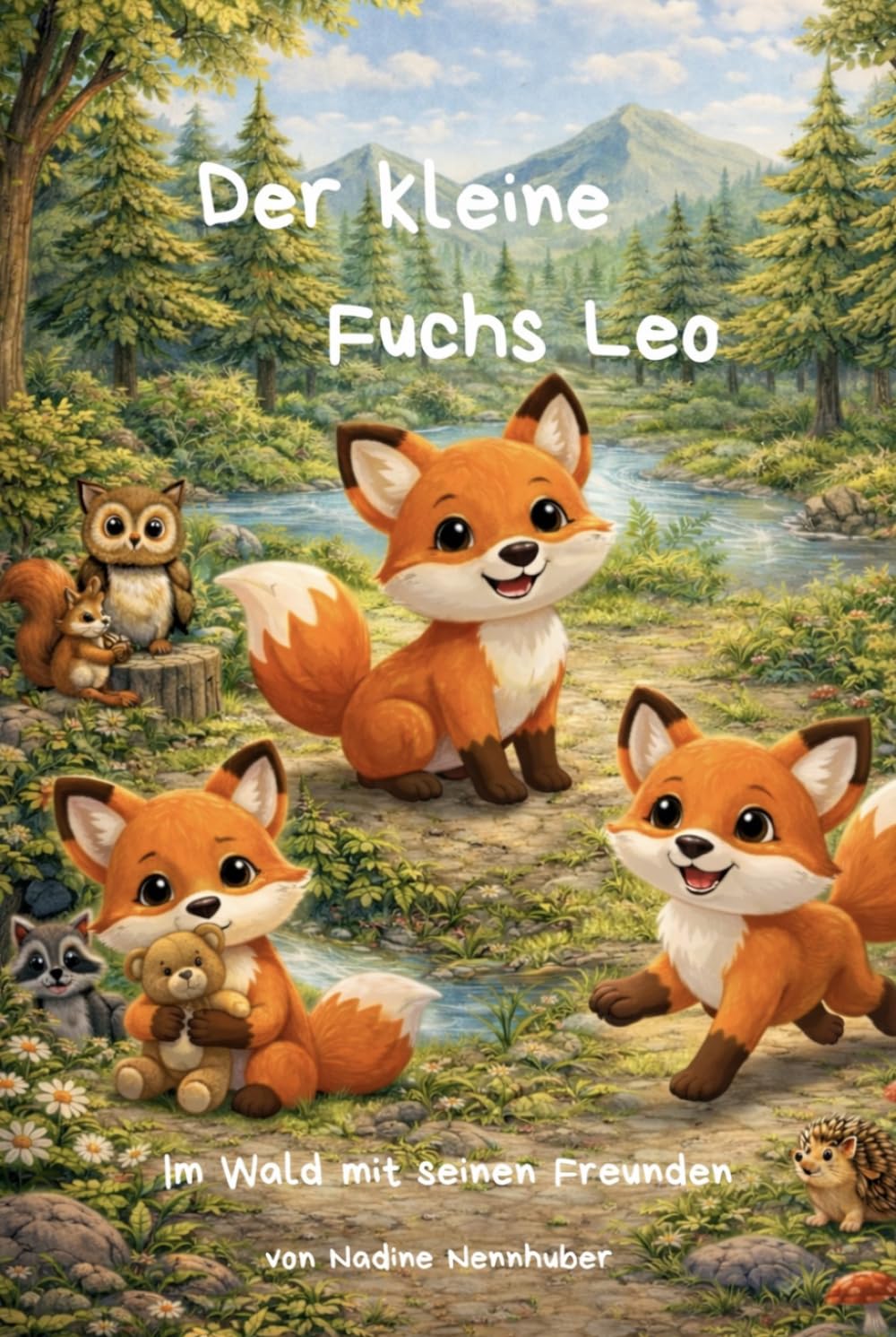 Der kleine Fuchs Leo - Im Wald mit seinen Freunden: 3 Geschichten über Mut, Freundschaft und Hilfsbereitschaft für Kinder ab 3 Jahren - Sammelband 1