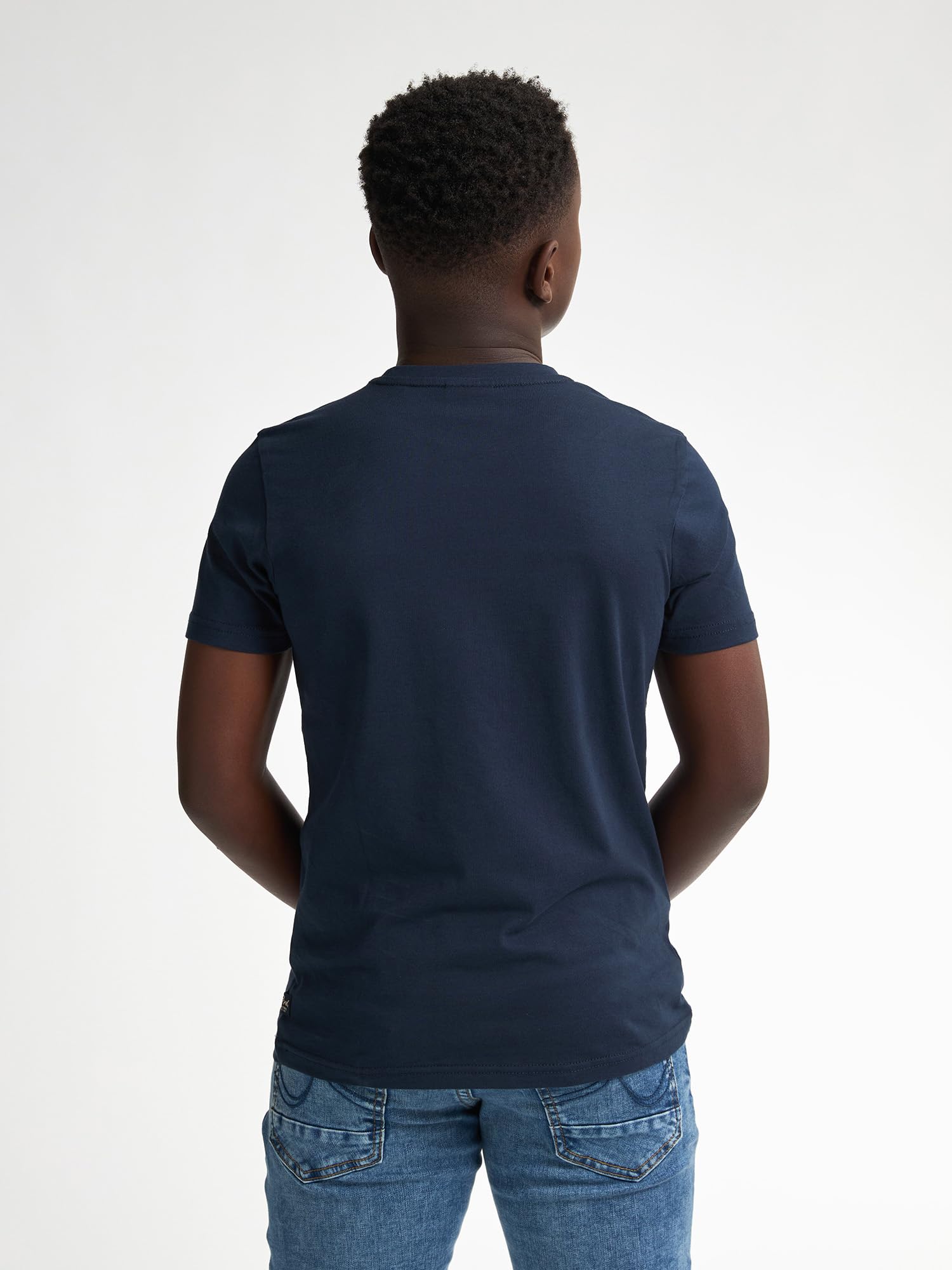 Petrol Industries Confezione da 2 magliette da ragazzo, maniche corte, scollo rotondo, con grafica, abbigliamento per bambini, confezione multipla