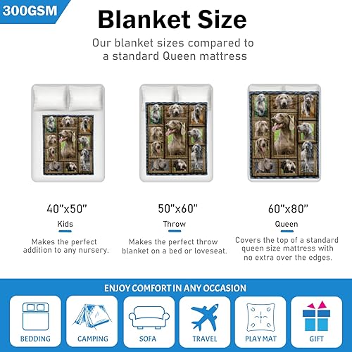 Vista 41 de Samoyed - Manta para mujeres, hombres y niños, regalos para amantes de los perros, manta de franela suave, acogedora, ligera y cálida para Samoyedo