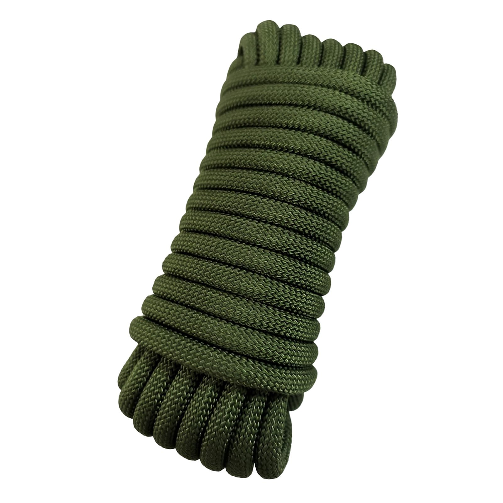 Polypropylene rope 8mm static rope 20m high-altitude rescue ship parachute rope hiking outdoor rock climbing camping fishing freight transportation high load-bearing capacity and wear resistance
