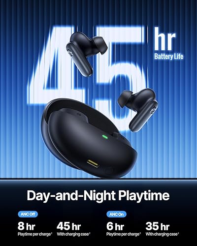 Miniatura 7 de Baseus Inspire XP1 - Auriculares adaptativos con cancelación de ruido, sonido de Bose, Dolby Audio, ANC adaptativo en tiempo real premium, sonido de