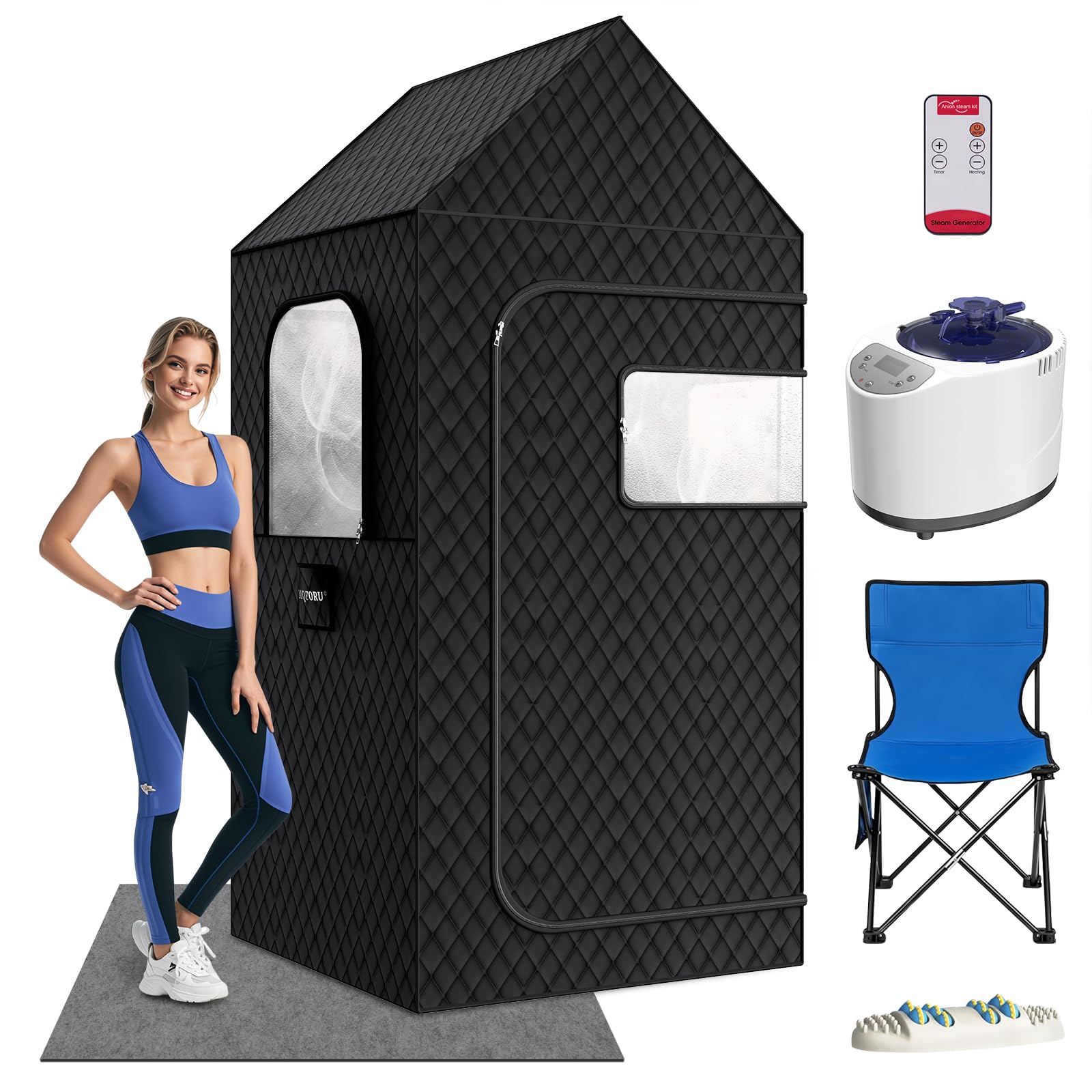 Sauna Rocket | 2-Person Full Body Sauna Portable Tent | In-Home Use For Relaxation, Recovery