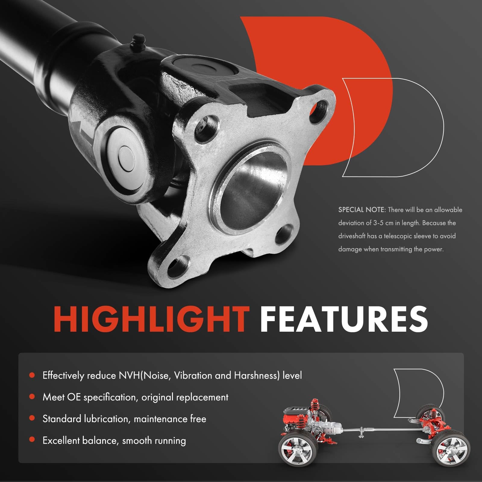 Amazon | A-Premium リアコンプリートドライブシャフト プロペラ