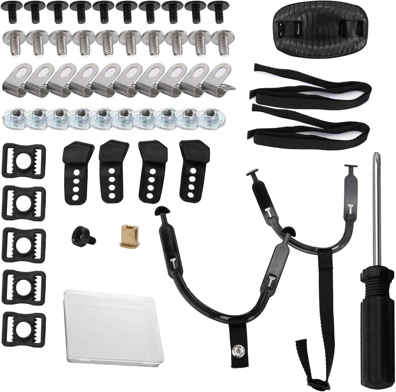 65 PCS Helmet Repair Kit Football Hockey Ice Hockey Helmet