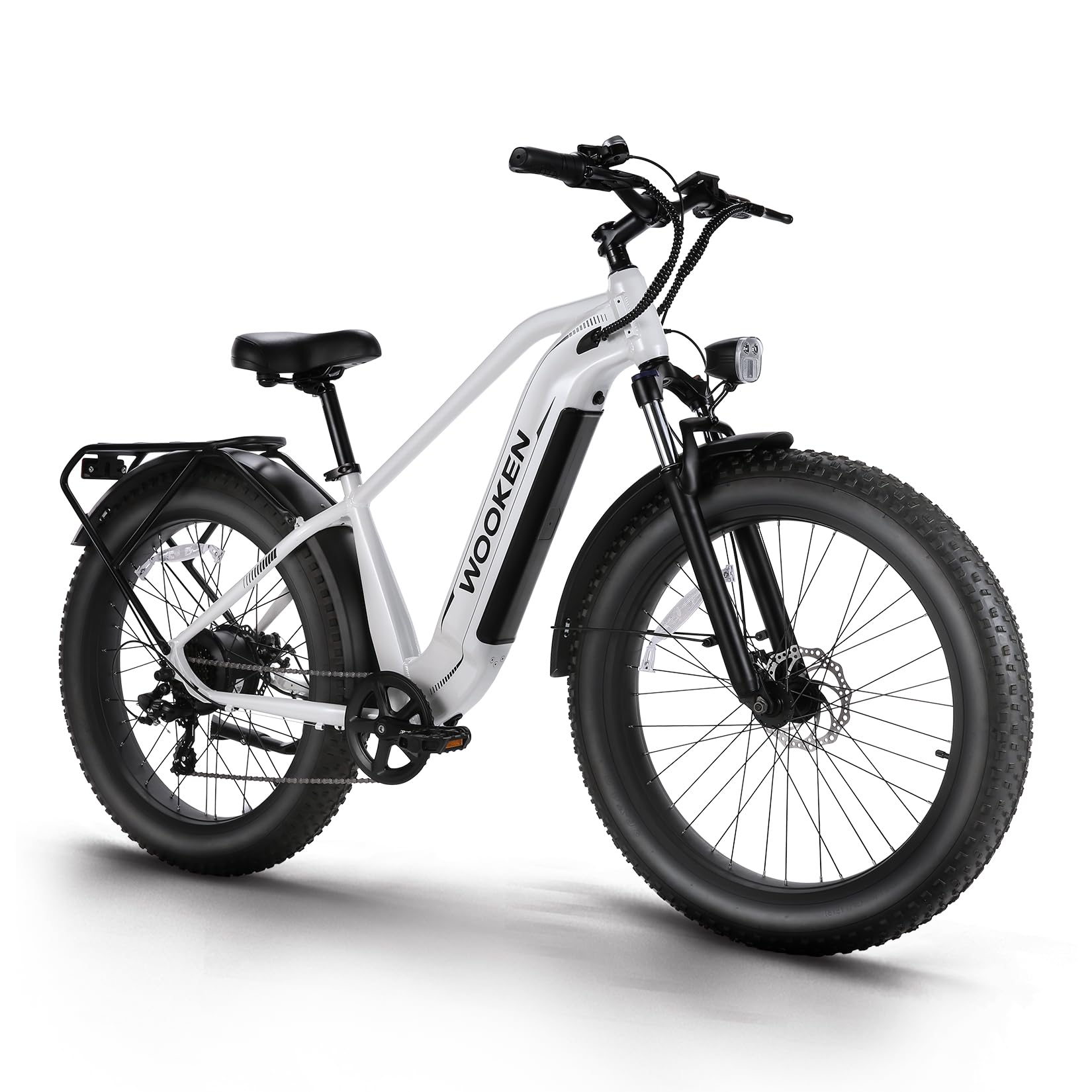 Wooken Gale 1500W Electric Bike 26" x 4.0 Fat Tire Electric Bike, EBike for Adults with 48V 720WH Removable Battery, Up to 60Miles Ebikes,7 Speed,SGS