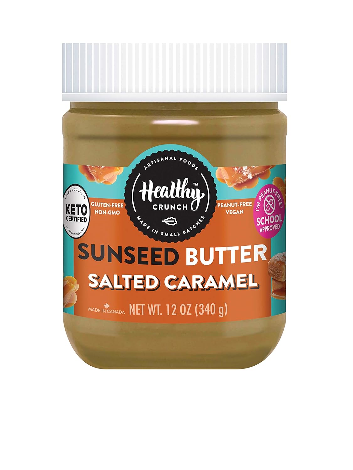 Healthy Crunch Seed Butters Salted Caramel Grocery