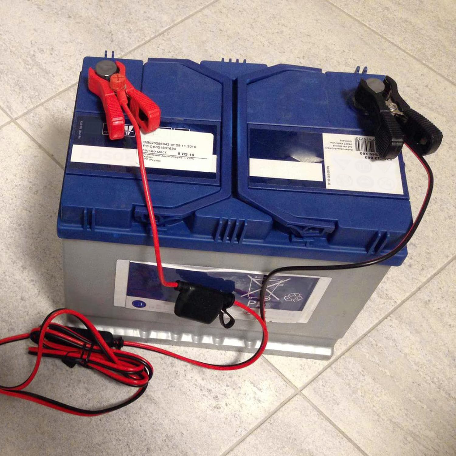 SAE Anschluss Kabel 2 Stück 16AWG Batterie Verlängerungskabel 12V mit Sicherung