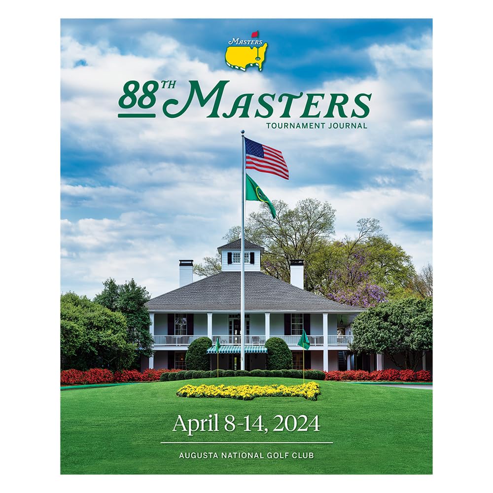 Authentic MastersThe Masters Journal 2024 | Official Tournament Program | Collector's Edition | Player Bios, Hole-by-Hole Descriptions & Stories from Golf's Best Writers | Stunning Photography