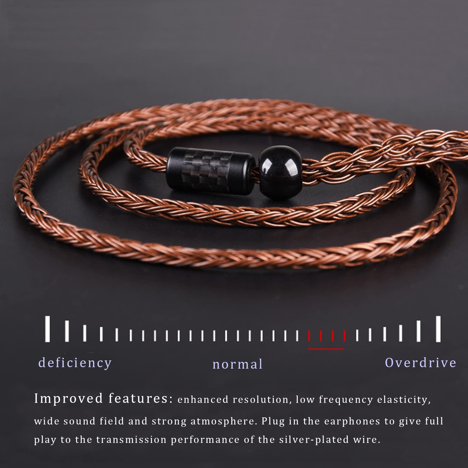 Amazon.co.jp: FEDAI イヤホン交換用ケーブル 16コア シルバー