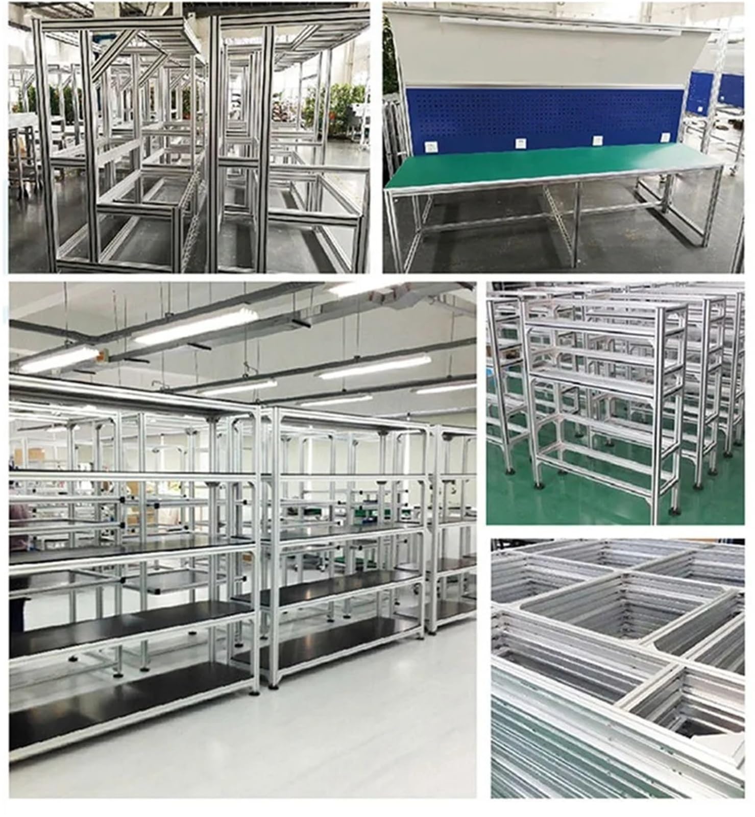 GTPBAO Profilo in alluminio anodizzato 4040, standard europeo, 40x40 mm, binario quadrato for armadio, supporto for attrezzatura da arrampicata Binario estruso(650mm long)