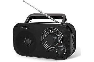 DreamSky Portable AM FM Radio, Easy-to-Use for Seniors and Outdoor Enthusiasts