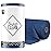 Fantasticlean Microfiber Cleaning Cloth Roll -75 Pack, Tear Away Microfiber Towels, 12 x 12, Reusable, Washable, Scratch Free, Ultra Absorbent Dish Rags for Car, Home, Garage or Shop (Navy Blue)