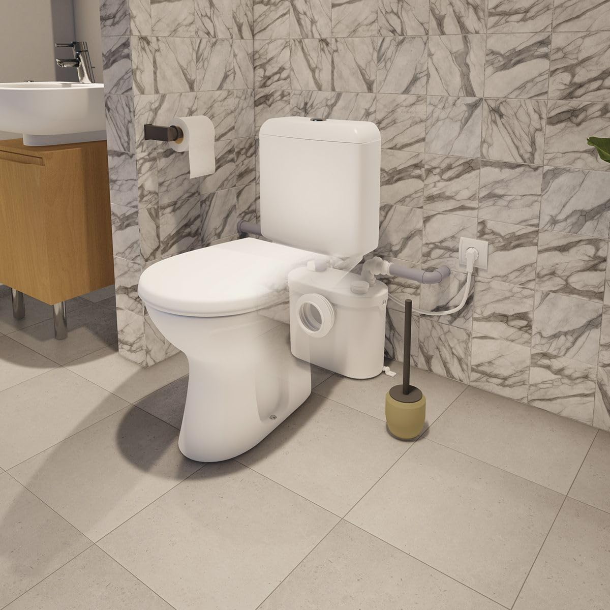 Sfa Sanibroyeur Pro - Triturador wc/lavabo