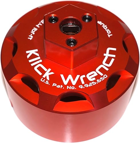Klick Wrench Llave de filtro de aceite con limitación de par de par de 2 etapas para motores Toyota Lexus y Scion 2.0 a 5.7 litros con sistema de