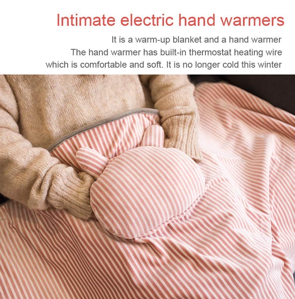 Calefacción USB Beber Calor Manta Eléctrica Manta Eléctrica Franela Lavable para Rodilla Manta Inalámbrica Manta Térmica Invierno