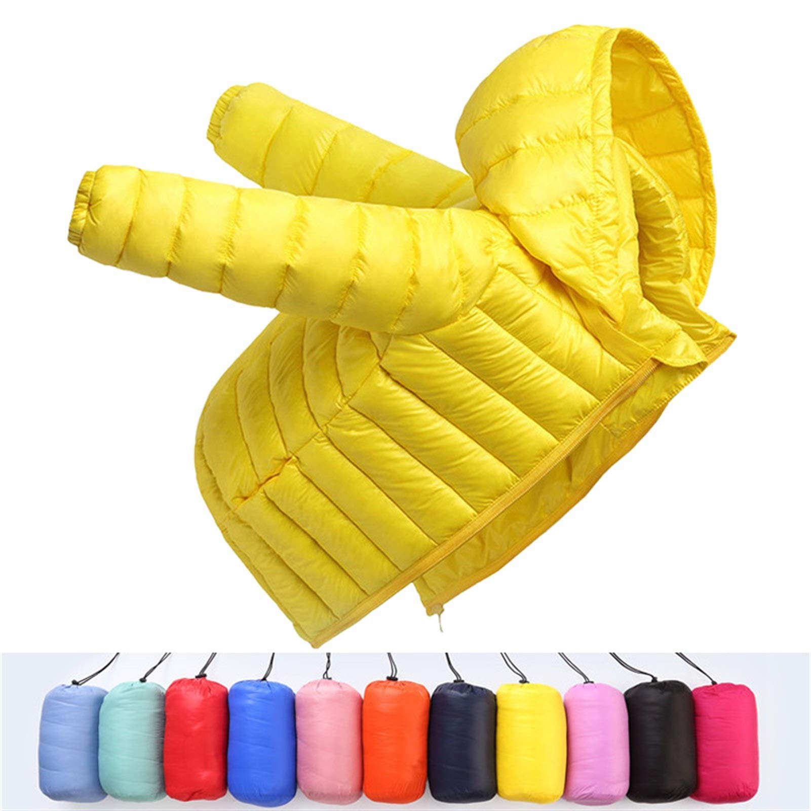 Chaqueta ultraligera, cálida y resistente al viento