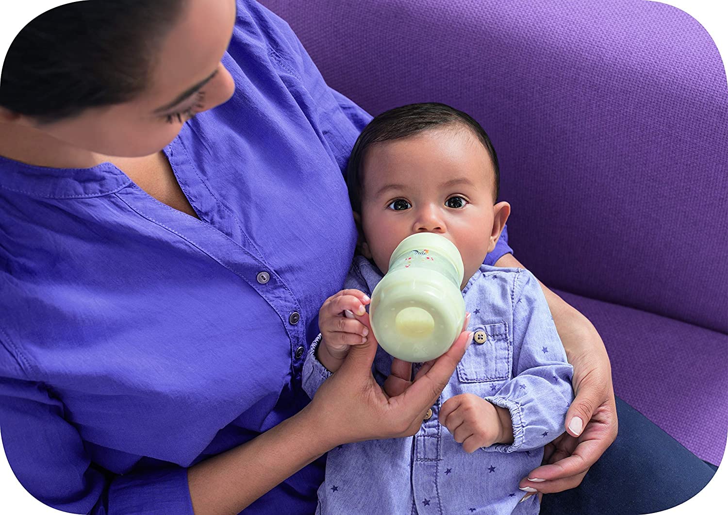 MAM Juego de esterilizador de biberones y microondas Easy Start, viene con 6 biberones anticólicos autoesterilizantes Easy Start, esterilizador de biberones sin BPA para bebés