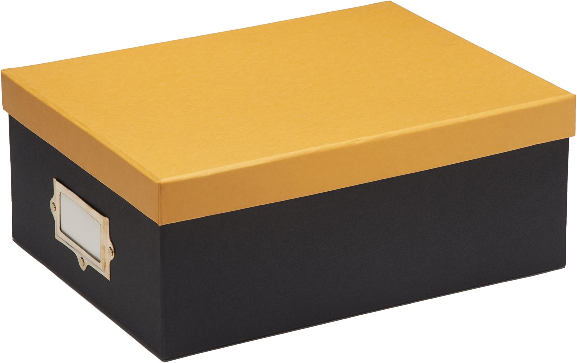 A4 Storage Box - Yellow