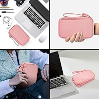 Vista 7 de Bolsa Organizadora Electrónica para Viaje, Estuche Organizador de Cables, Bolsa Organizadora de Accesorios Electrónicos para Power Bank, Cables