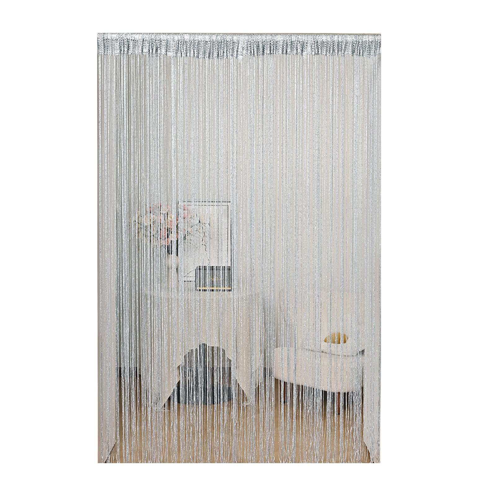Tsophreniq Modern Line Window Net Curtain Against Culicid Plan Thin Polyster Substance Cottage Improve City Fashion Window Fly Screen