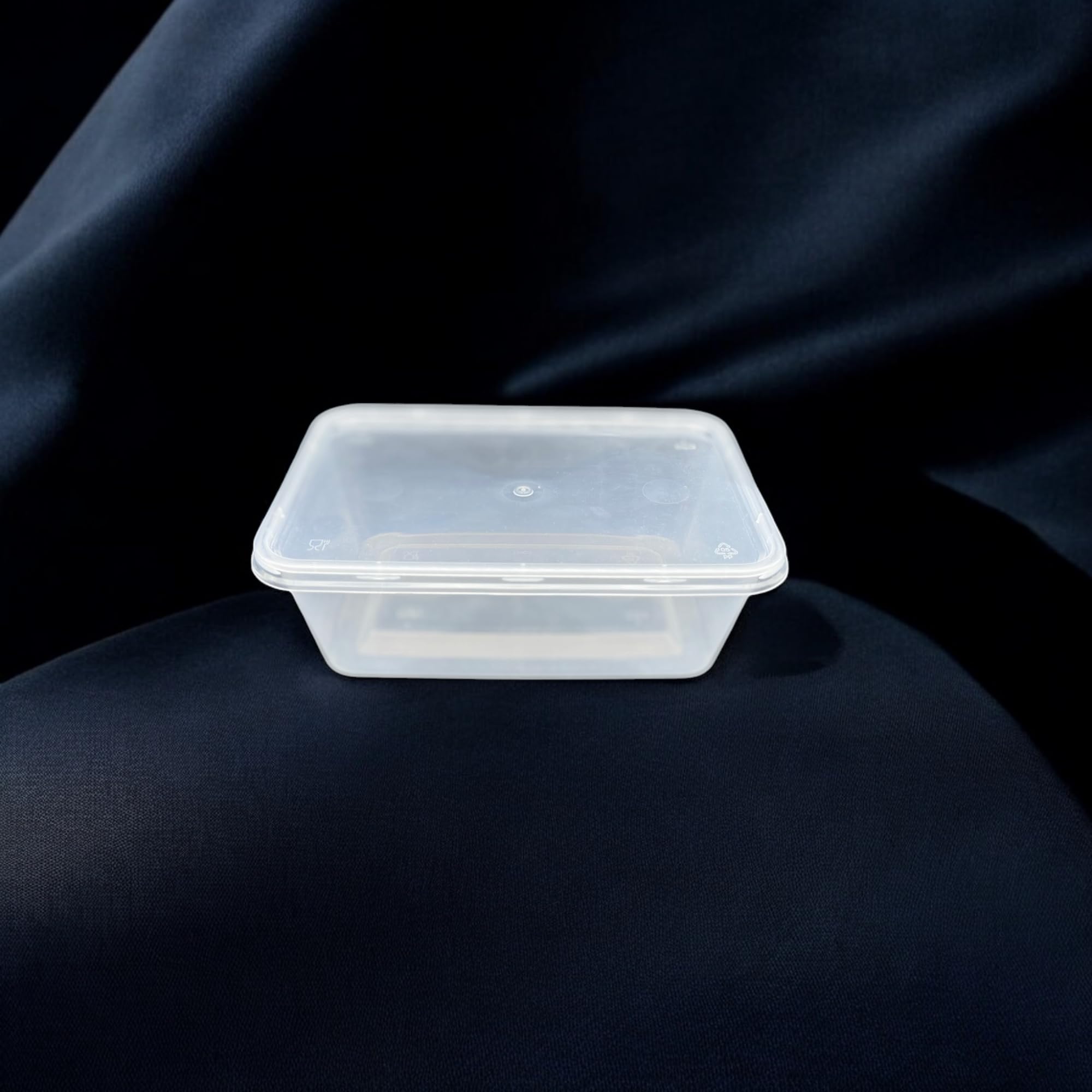 Générique 250 Barquettes Transparentes en Plastique Injecté 750 cc + Couvercles - Barquettes Micro-ondables Multifonctions pour Conserver et Servir