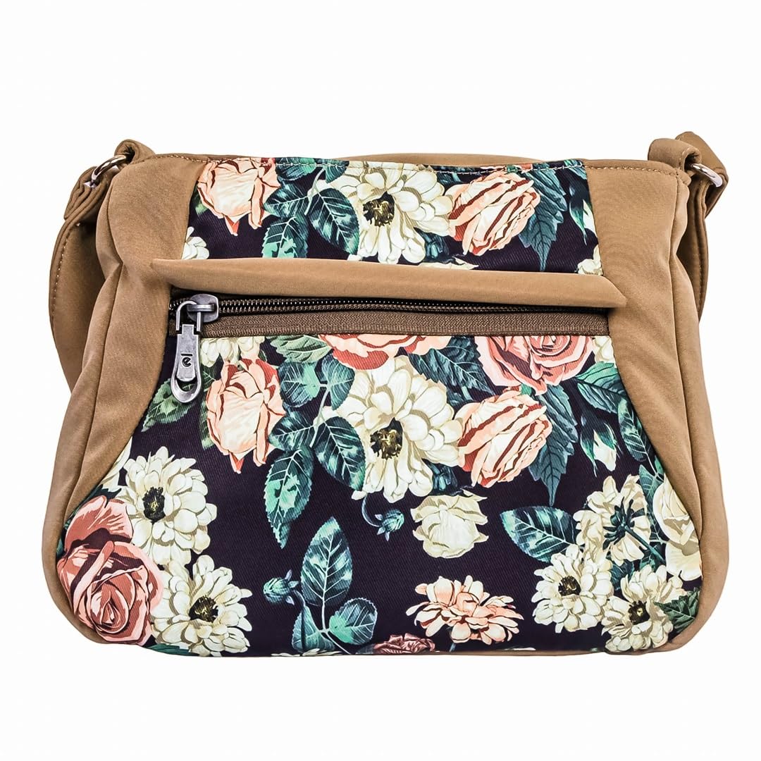 Expert Bags Sling Bag for Women and Girls Stylish with floral Print Gift for Ladies and Girls (Multicolor 12) (B0CWPDWYPV) Amazon Price History, Amazon Price Tracker