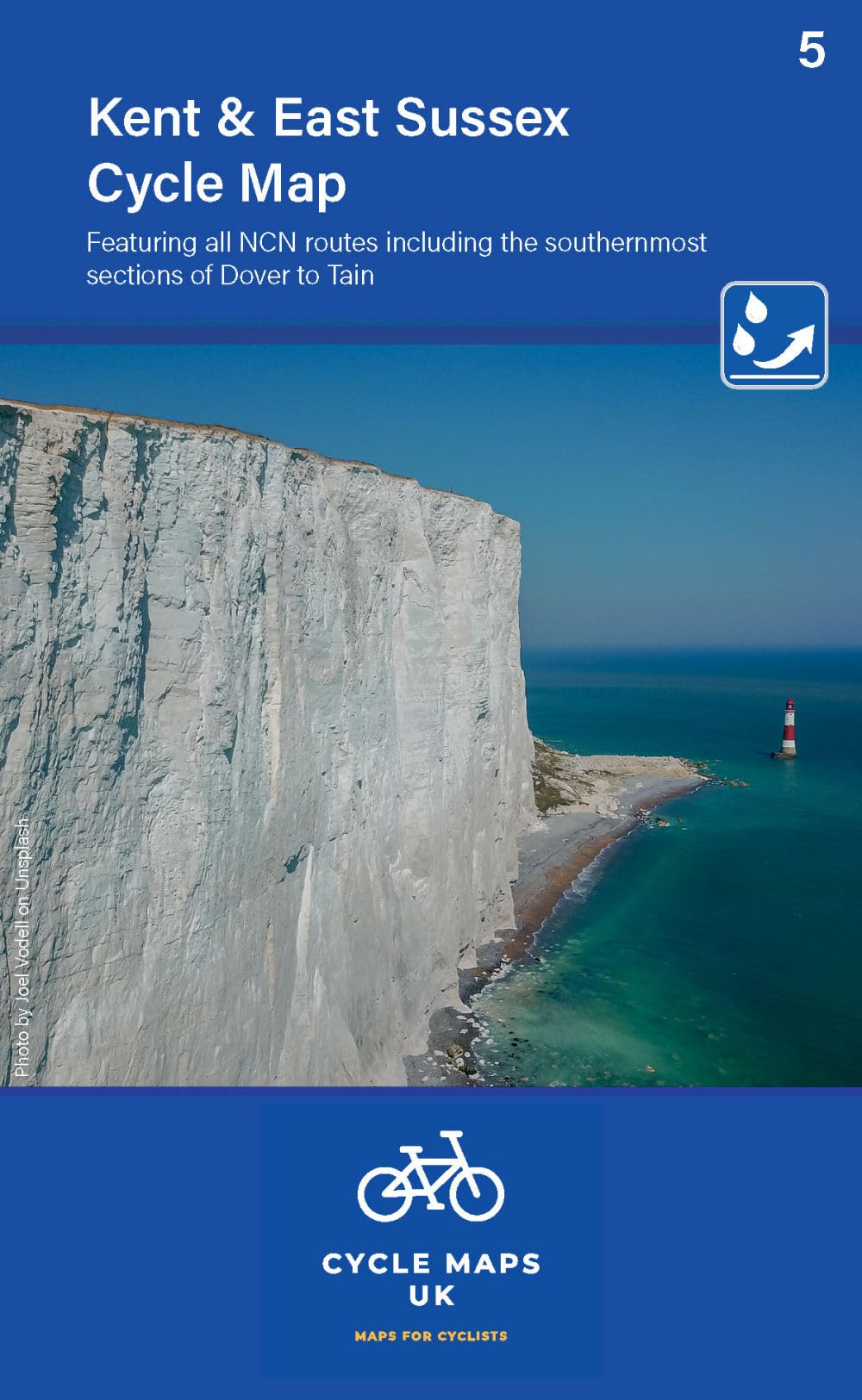 Kent and East Sussex Cycle Map UK