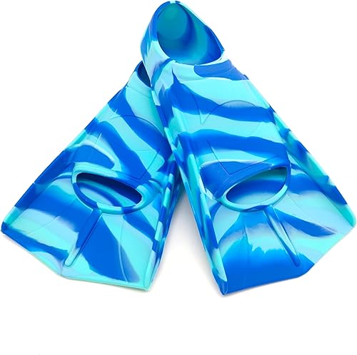 Miniatura 20 de Fadgesy Swimming Training Fins,Comfortable Silicone Flippers for Swimming and Diving,Size Suitable Kids Girls Boys Adult