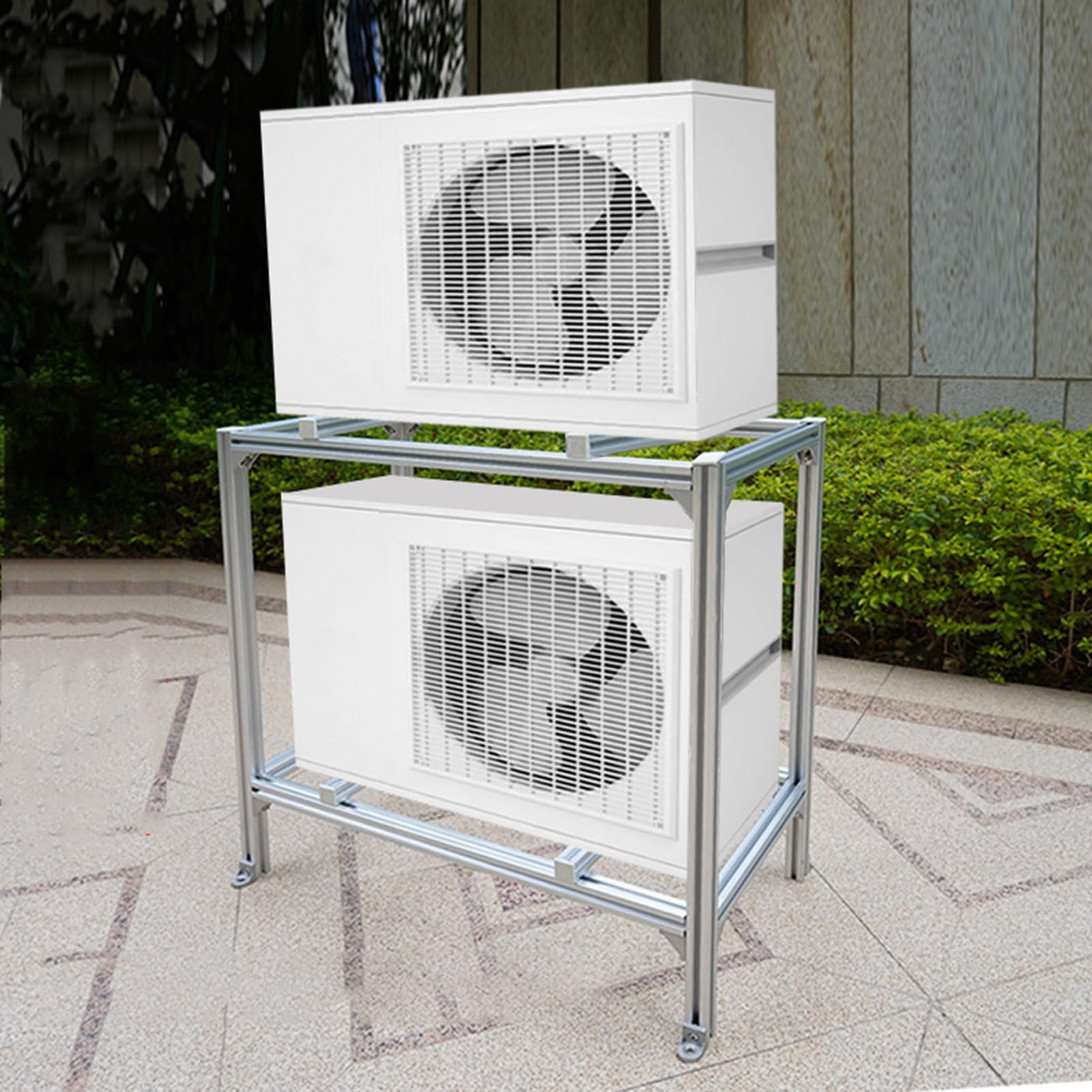 Soporte de aire acondicionado pequeño para suelo que reduce la vibración