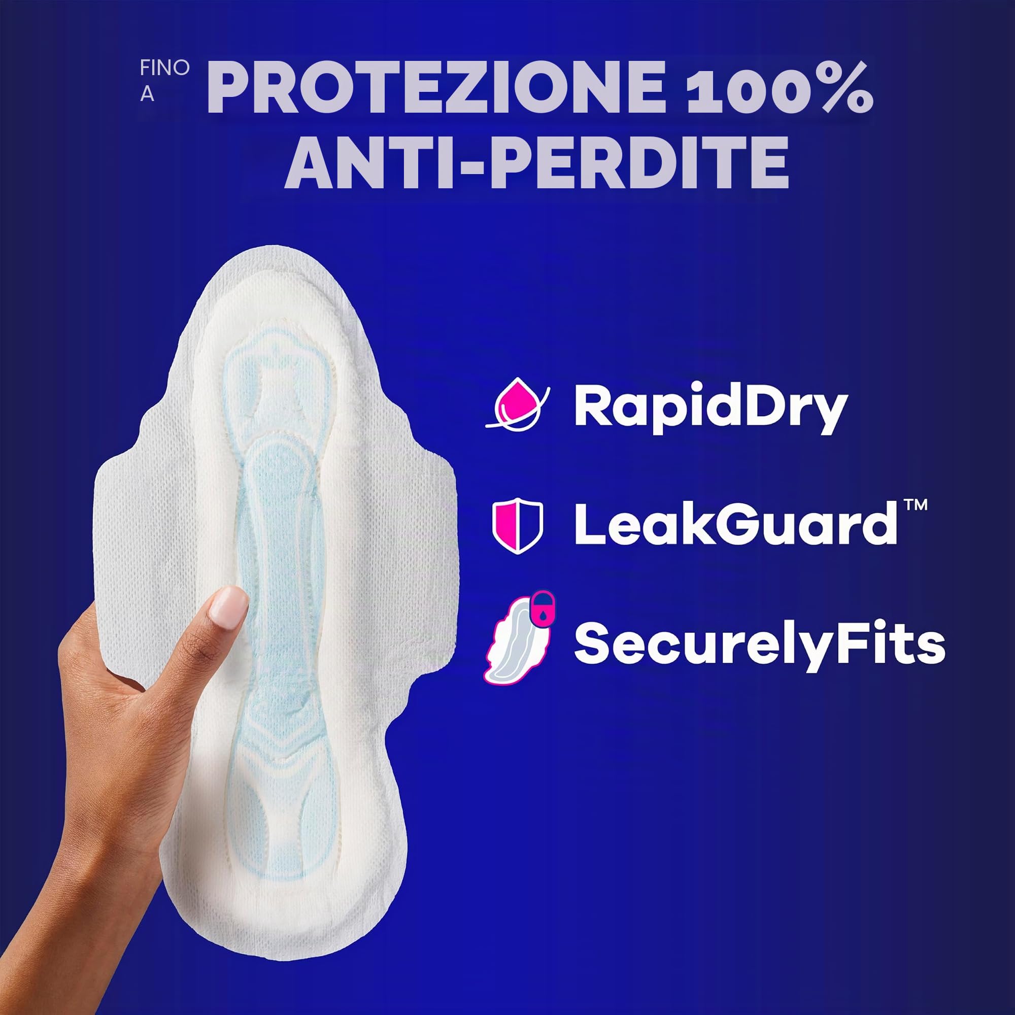Always Maxi Overnight Pads with Wings, Size 5, Extra Heavy Overnight, Unscented, 72 Count