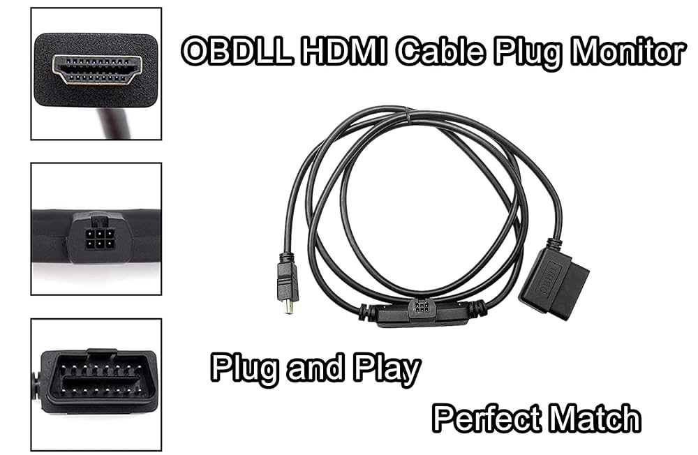 GEATaaT OBDII To HDMI Monitor Cable Plug For Edge CS2 CTS2 CTS3 Plug Monitor Replace#H00008000 For Sale | Phoenix, AZ | Nellis Auction