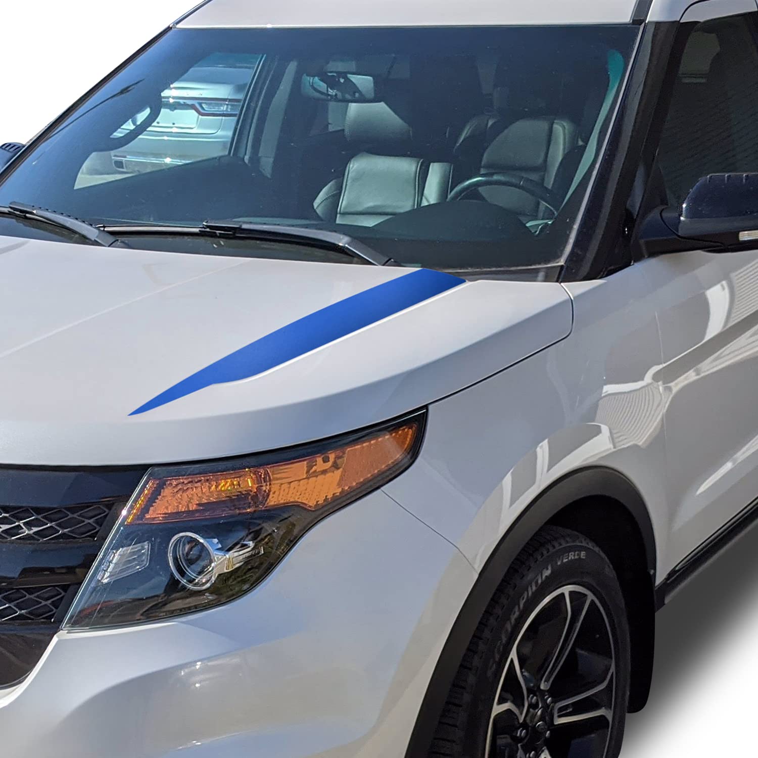 Fender Racing Hash Stripe Decals For 2011-2015 Ford Explorer - MotorSkinz Graphics