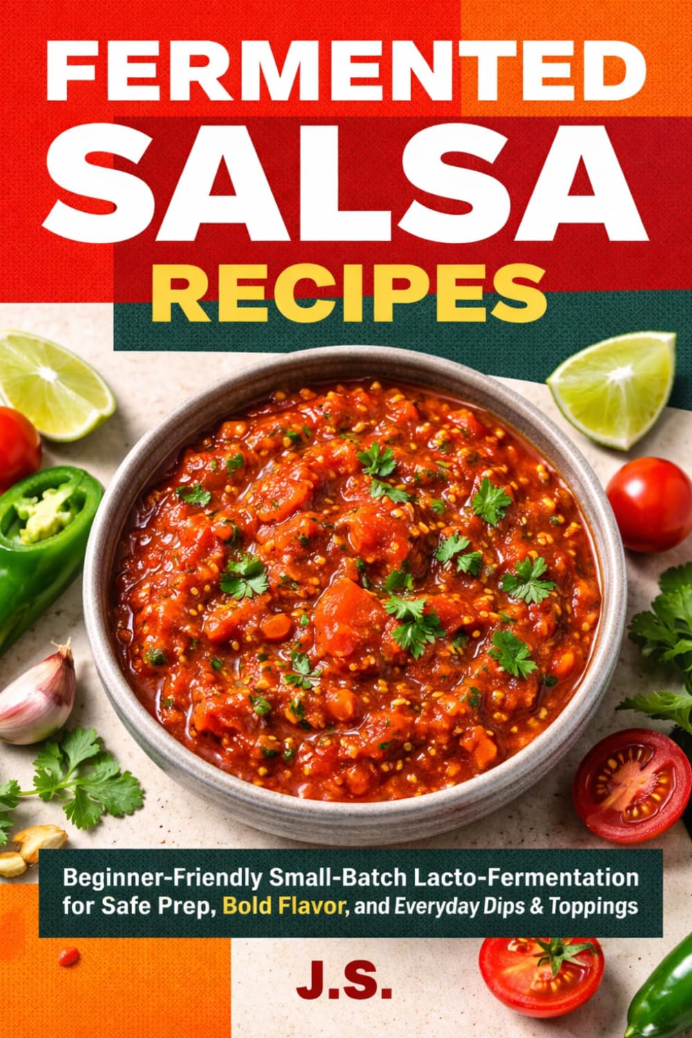 Fermented Salsa Recipes: Beginner-Friendly Small-Batch Lacto-Fermentation for Safe Prep, Bold Flavor, and Everyday Dips & Toppings