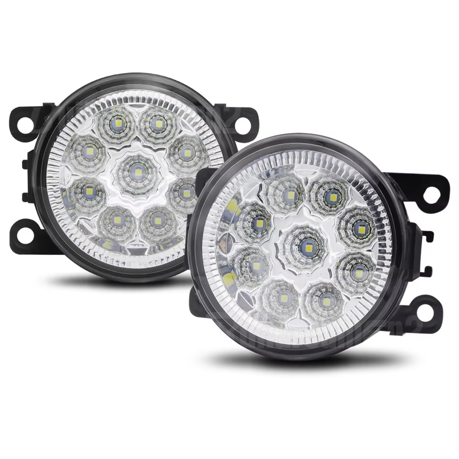 Faro Antiniebla Delantero Para Fiat Para Ducato (250_ 290_) Faros Antiniebla Exteriores Circulación Diurna (DRL) Coche 2 Unidades 30 W 3000 Lm LED(LH White)