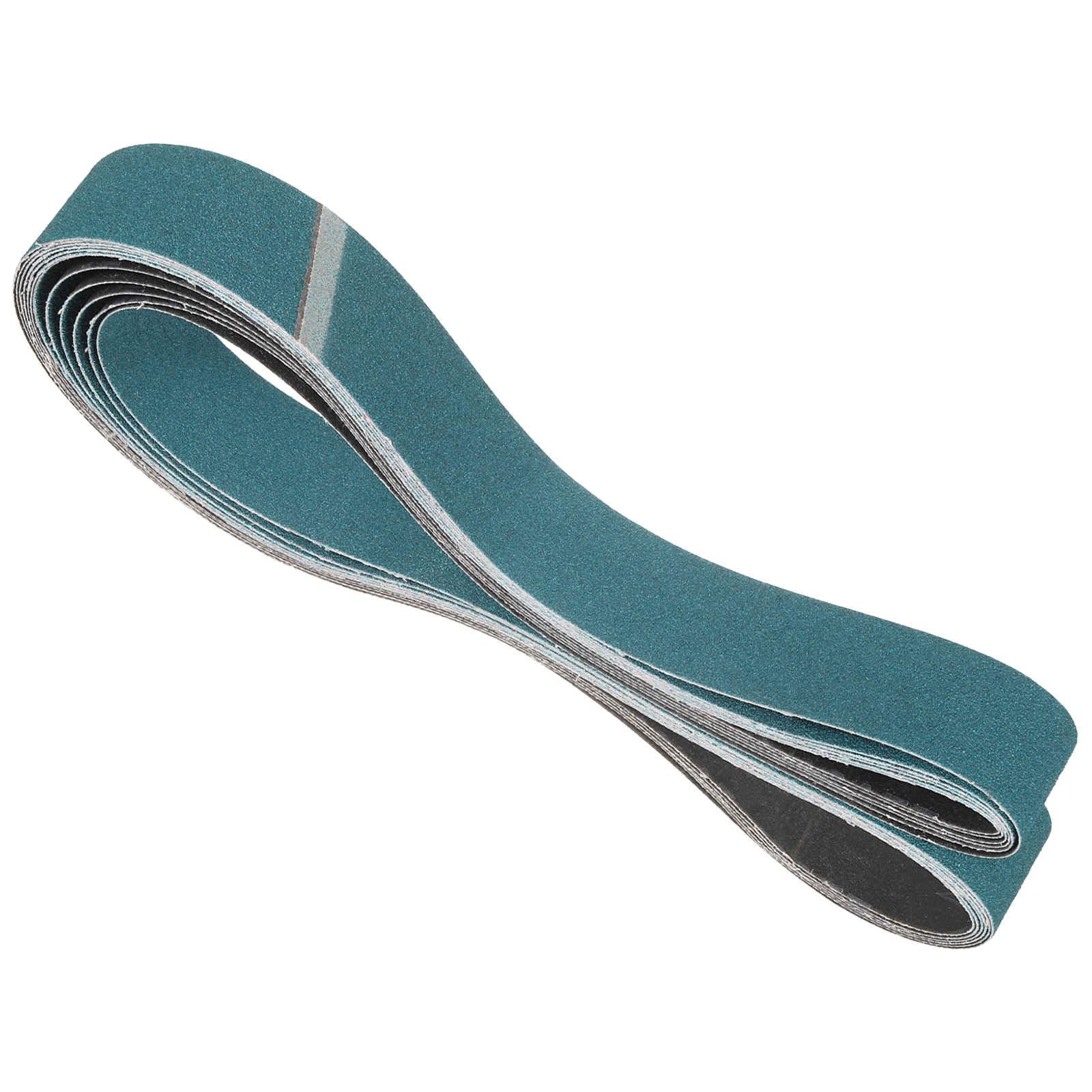 6 Bandas De Lijado 2 X 72 Pulgadas 80 Grit Corindón Zirconia Para Lijadora De Banda Metal Madera Eliminación De Óxido