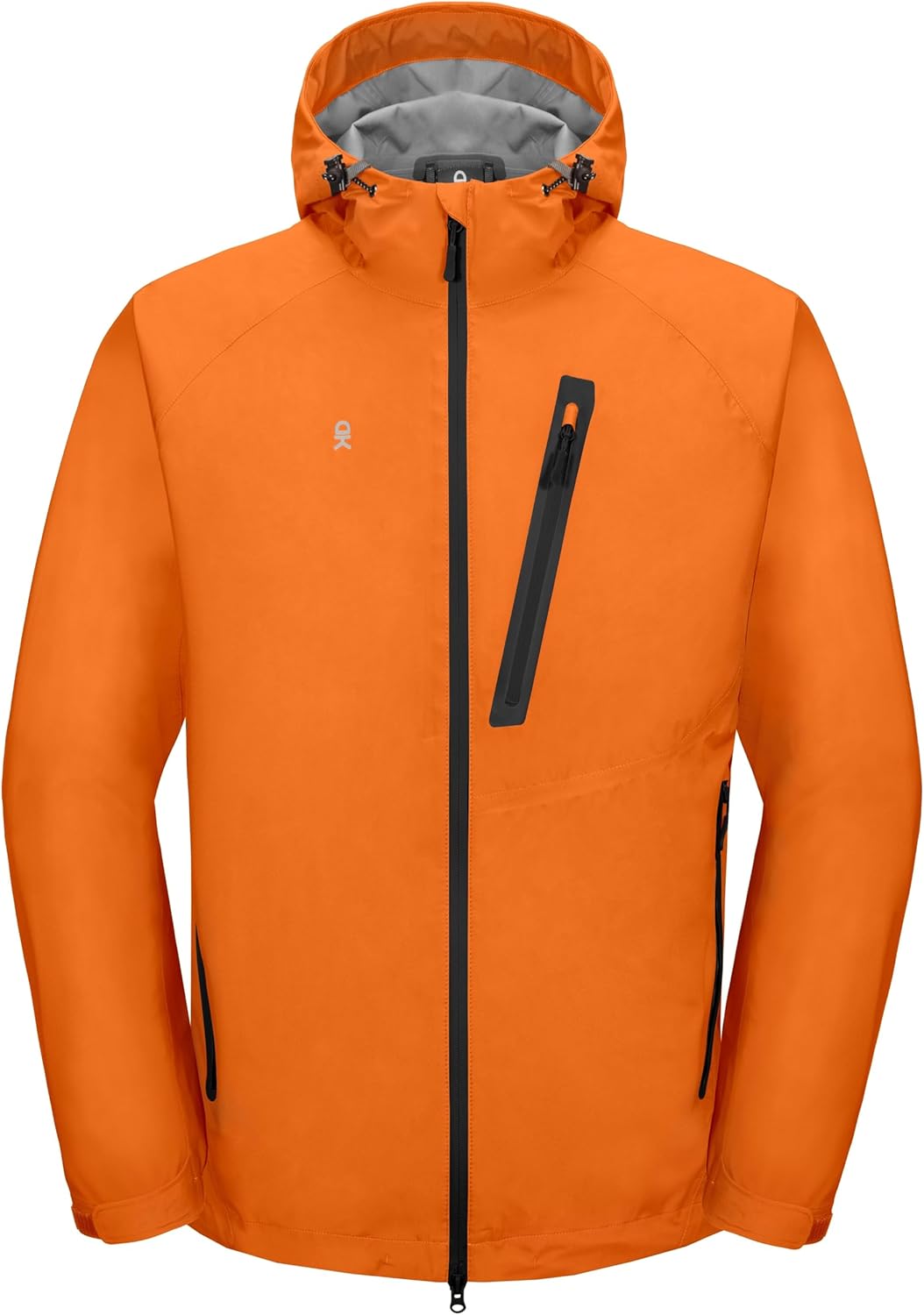 Little Donkey Andy Men's Waterproof Rain Jacket Outdoor Lightweight Rain Shell Coat for Hiking,Golf,Travel