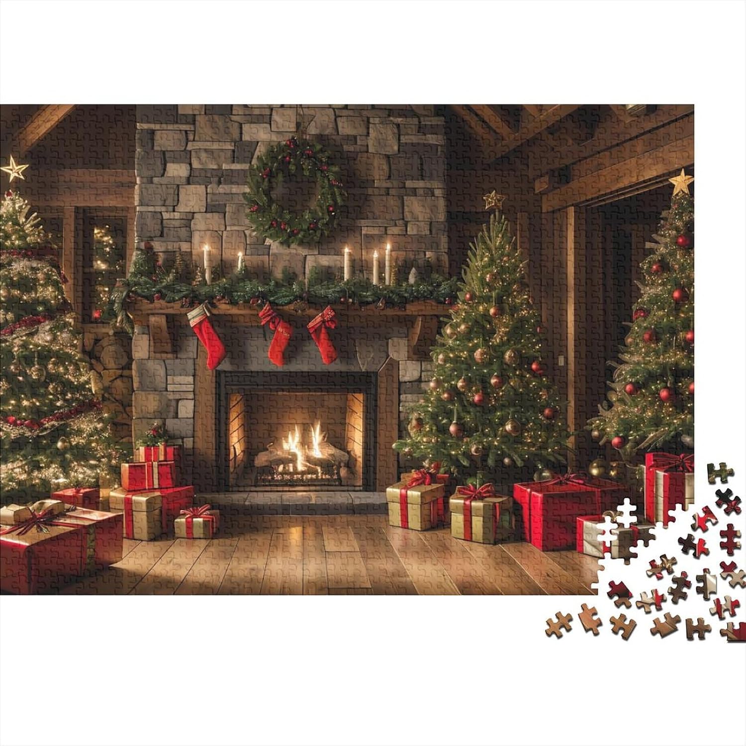 Christmas Tree 500 Pieces Christmas Jigsaw Puzzle Christmas