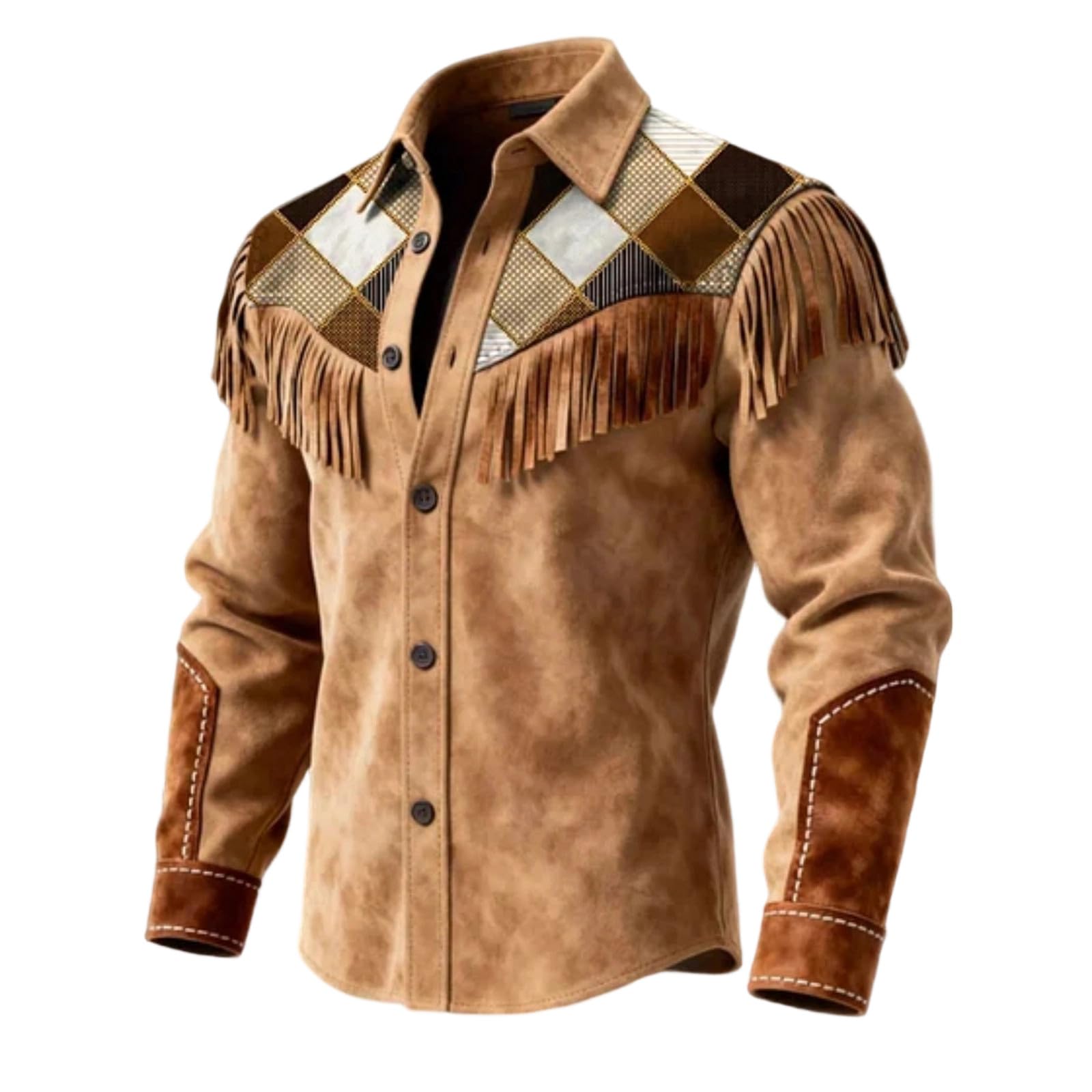 Camisa vaquera para hombre resistente y funcional como ropa de trabajo 4