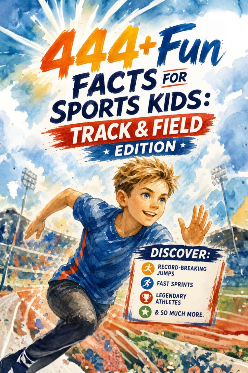 444 + Fun Facts for Sports Kids: Track & Field Edition Discover: Record-Breaking Jumps, Fast Sprints, Legendary Athletes & So Much More? (The Ultimate Gift for Track & Field Fans & Young Re